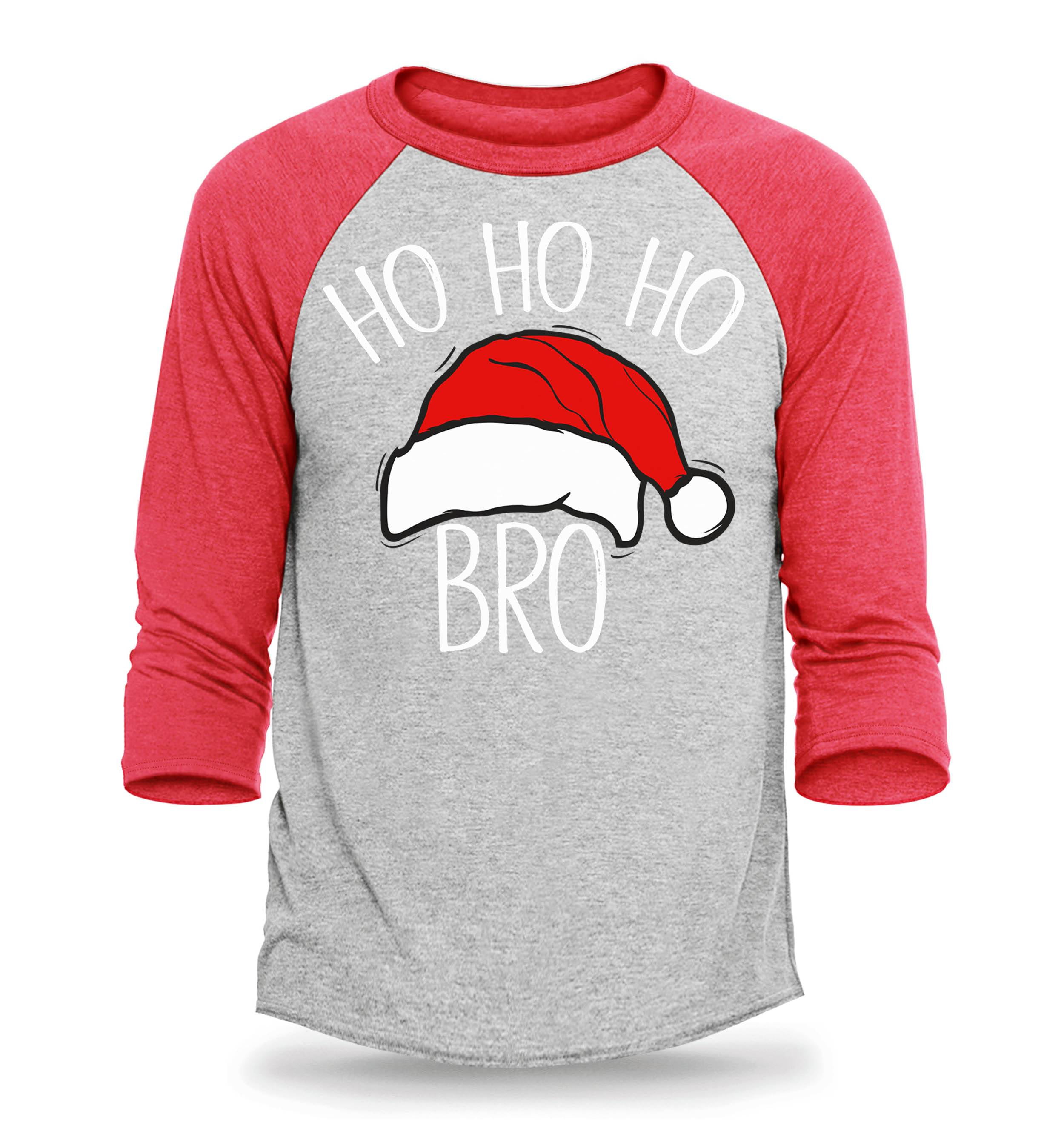 Atlanta Braves MLB Baseball Ho Ho Ho Santa Claus Merry Christmas Shirt Long  Sleeve T-Shirt