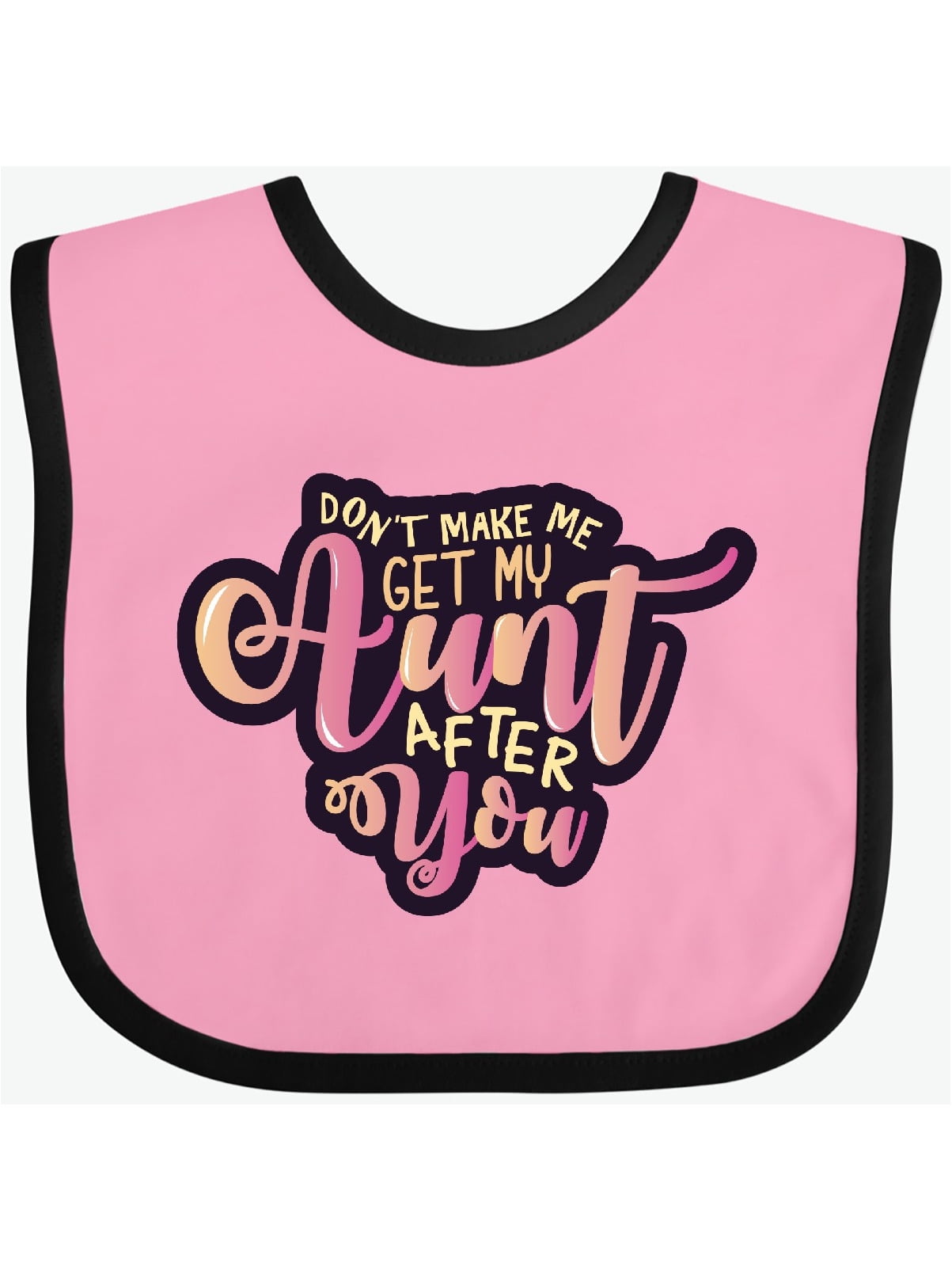 Aunt Funny Niece Gift Baby Bib