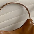 thumbnail image 2 of Bolsos Hobo Elegantes para Mujer Bolso Axilas PU Gran Capacidad Con Asa Color Sólido, 2 of 7
