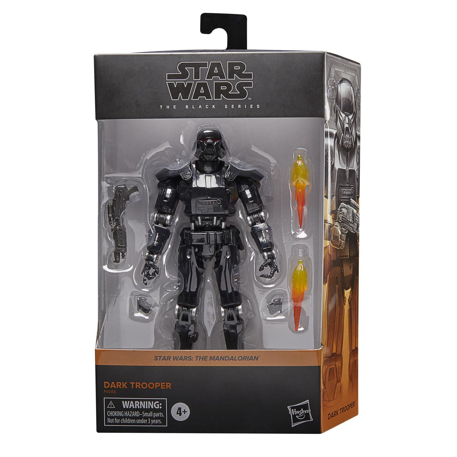 Star Wars The Black Series Dark Trooper Toy 6-Inch-Scale Star Wars: The Mandalorian Collectible Action Figure, Toys for Kids Ages 4 and Up