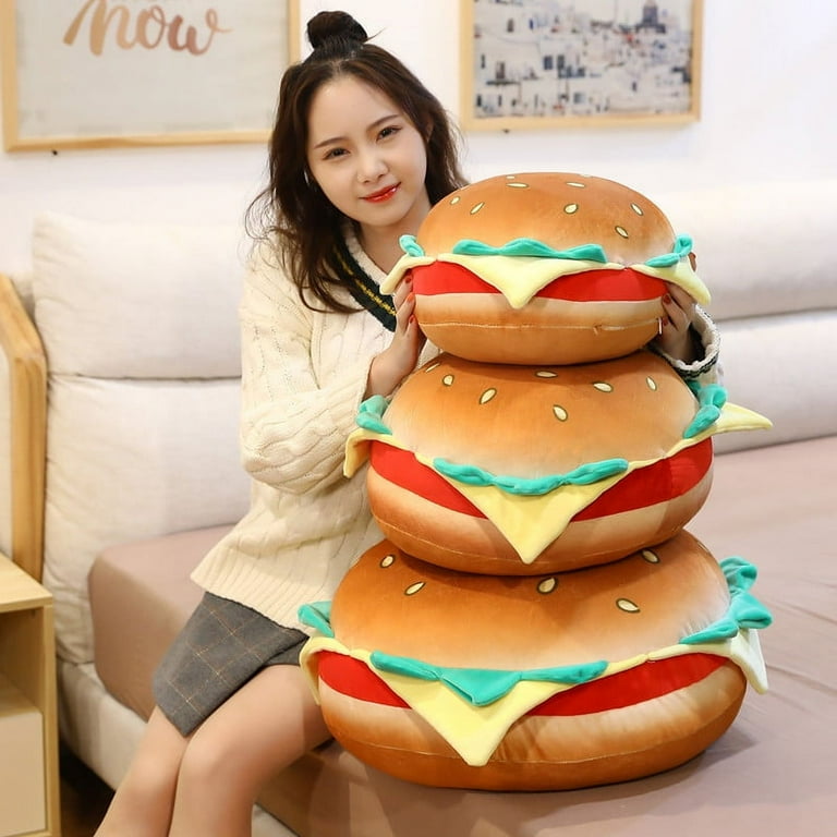 Hamburger plush hotsell