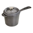 thumbnail image 1 of STAUB Specialities 1.25 L Cast Iron Round Sauce Pan, Graphite-Grey, 1 of 3