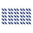 thumbnail image 2 of 50Pcs Banana Socket 4mm High Current Discharge Long Service Life Good Transmission Electrical Test AccessoriesBlue, 2 of 14