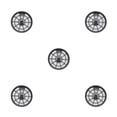 thumbnail image 2 of kurtrusly Filter Core Vacuum Mesh Replaced Part Powerful Household Accessories Compact Size Long-lasting Filtering Net Home Supplies Back 5Set, 2 of 6