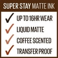 thumbnail image 2 of Maybelline SuperStay Matte Ink Liquid Lipstick, Coffee Edition, Hazelnut Hypnotizer, 0.17 fl. oz., 2 of 12