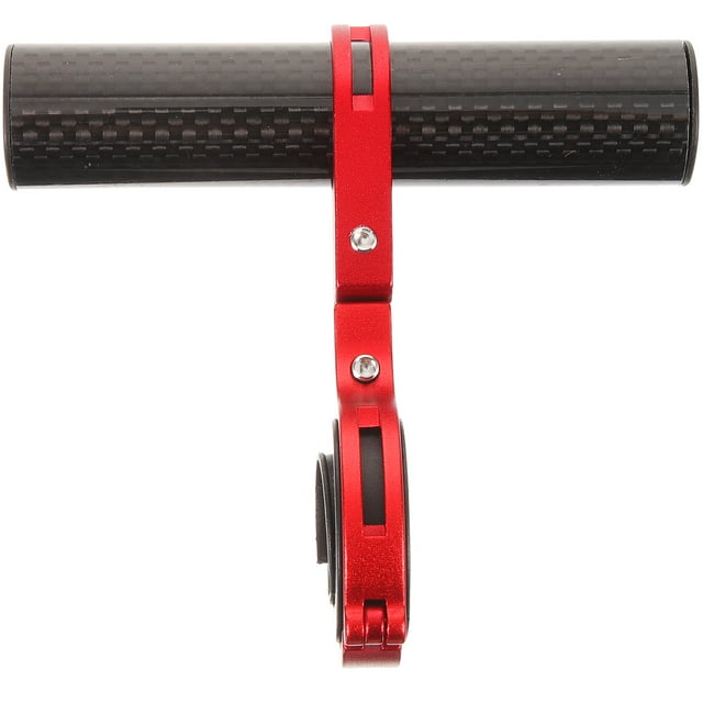 Support d'Extension de Guidon de Lampe avant de Bicyclette pour Vélo Rouge en Métal Léger Durable 7,87 Pouces