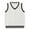 White, variant on Women’s Sweater Vest V Neck Sleeveless Knit School Uniform Basic Casual Preppy Style Ribbed Pullover Tops S