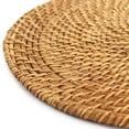 thumbnail image 2 of Martha Stewart  14 Inch Rattan Woven Placemat, 2 of 4