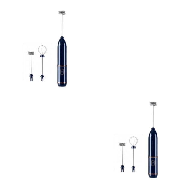 Matsuzay Espumador de leche eléctrico Batidor de huevos Mezclador USB Batidor de café Mini comida Type2 NO2