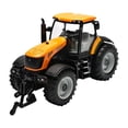 thumbnail image 1 of Modelo de vehículo fundido a presión, simulación de adornos de coche para pequeños agricultores, estilo clásico, Tractor duradero a escala 1/30 para Hugo tractor de retroceso, 1 of 10