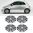 thumbnail image 1 of Hubcaps, 16 Inch Wheel Hub Cap, Set of 4, Snap On, ABS Material, Compatible with R16 Tires, Easy Installation, Wheel Rim Cover Hub Caps Kit Universal for Cars Truck SUV, 1 of 7