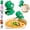 Green Dinosaur, variant on Clip-On Mini Fan for Cup and Bowl, Cute Animal Food Cooling Fan, 3 Speeds & Rechargeable, Portable Mug Cooler for Soup Noodles Coffee Food Daily Meal