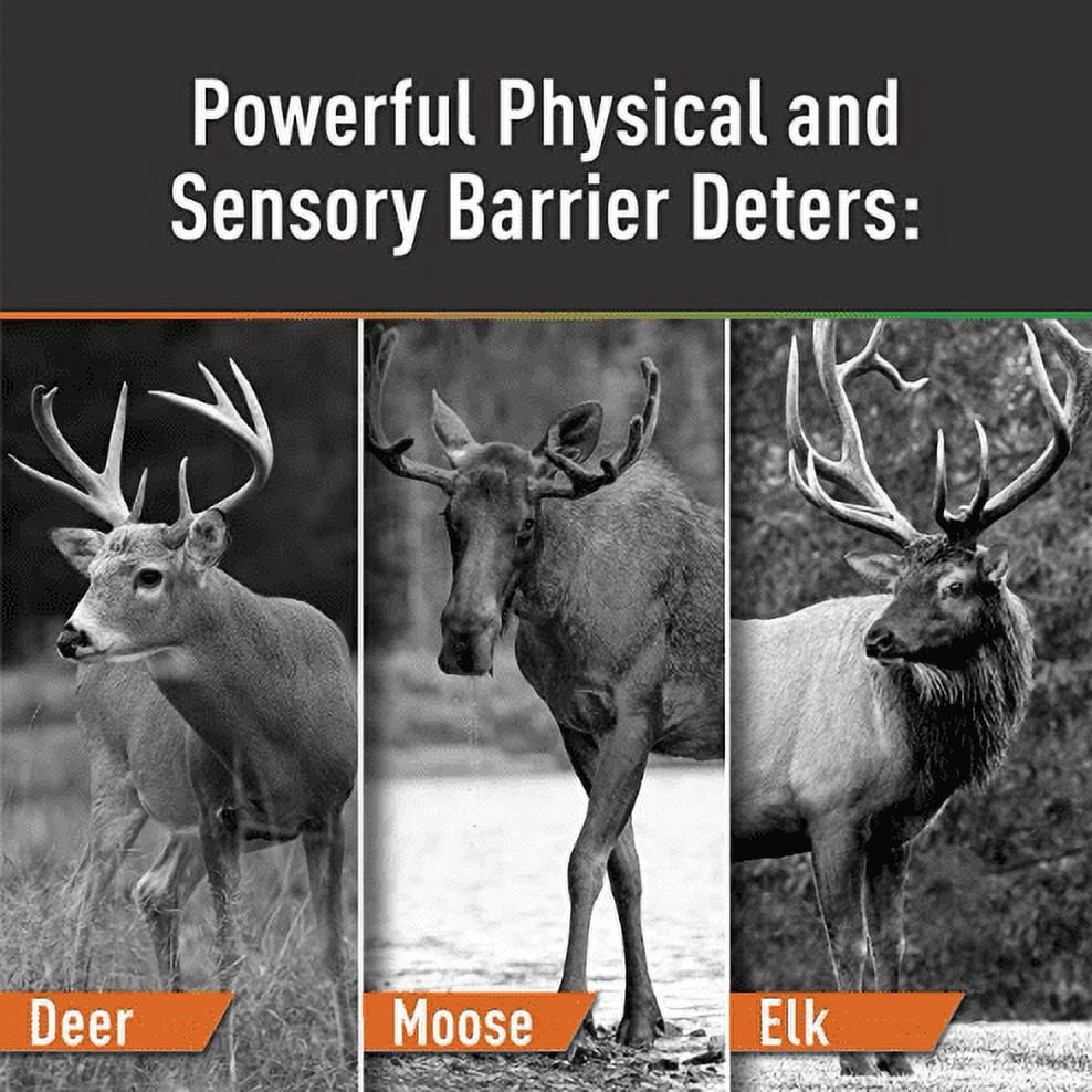Plotsaver Repellent - Safe & Effective, All Natural Food Grade Ingredients; Repels Deer; Concentrate, 320 oz.