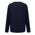 thumbnail image 5 of Chandail en Molleton de Noël pour Femmes 2023 Imprimé Mode Manches Longues Confortable Respirant Col Rond Chandail en Molleton en Liquidation, 5 of 5