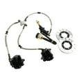 thumbnail image 1 of Colaxi Go Kart Hydraulic Brake Kit Rear Brake Assembly Hydraulic Sturdy Motorcycle Parts Twin Calipers Replacement for 250cc ATV UTV With Brake Disc, 1 of 8