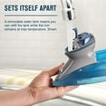 thumbnail image 2 of Maytag Digital Smart Fill Steam Iron & Vertical Steamer with Pearl Ceramic Sole Plate, Removable Water Tank + Thermostat Dial, Grey/Blue, M1400, 2 of 7