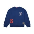 thumbnail image 4 of Women's Mitchell & Ness Blue New York Rangers Vintage Crewneck Sweatshirt, 4 of 7