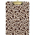thumbnail image 1 of FMSHPON Houndstooth PatternLeopard Print Clipboard Hardboard Wood Nursing Clip Board and Pull for Standard A4 Letter 13x9 inches, 1 of 7