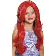 Disney Princess Ariel Deluxe Red Costume Wig, for Child