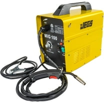 JEGS 81540 MIG 100 Gasless Welder 110V AC 33 lbs Duty Cycle: 10% @ 70A Includes: