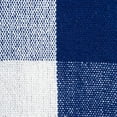 thumbnail image 5 of Navy & Off-White Buffalo Check Throw, 5 of 10