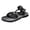 Black, variant on CAIXIA Men's Classic Flip Flops, Comfortable Thong Sandals for Men, Lightweight Summer Slides for Beach Pool and Daily Wear