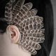 thumbnail image 5 of 2Pcs Unisex Big Feather Ear Cuff Non Piercing Gold Clip on Earrings, 5 of 5