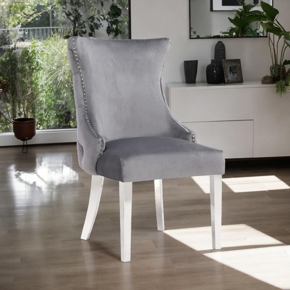 STONEFORT CHAIR – STEEL in Grey SET OF 4