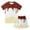 Wine, variant on Kogui Boy Shorts Set Ice Cream T-Shirt And Athletic Baseball Short Summer Kids Casual Outfit Sets 3T 4T (Wine,3-4 Years)