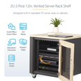 thumbnail image 2 of Rack Shelf StarTech.com 2U 12 cm de profundidad de montaje y 11,3 kg de capacidad, 2 of 8