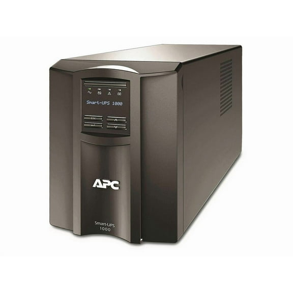 APC Smart-UPS 1000 - UPS - AC 120 V - 700 Watt - 1000 VA - 1-phase - USB, Ethernet - output connectors: 8 - black - TAA Compliant