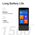 thumbnail image 5 of Portable W12 AI Voice Translator 144 National Language Intelligent Real-Time Translation Text Photo Translate Machine, 5 of 5