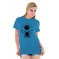 thumbnail image 5 of Hourglass Hands Crystal Ball Celestial Women's Graphic T Shirt Tees Brisco Brands S, 5 of 6