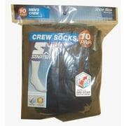 Men's Crew Socks, 10-Pack
