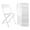 White, variant on 10 Pack White Folding Chairs, Portable Stackable Commercial Foldable Chair, Indoor Outdoor Plastic Folding Chair for Events/Office/Home/Wedding/Party, 400lbs Capacity