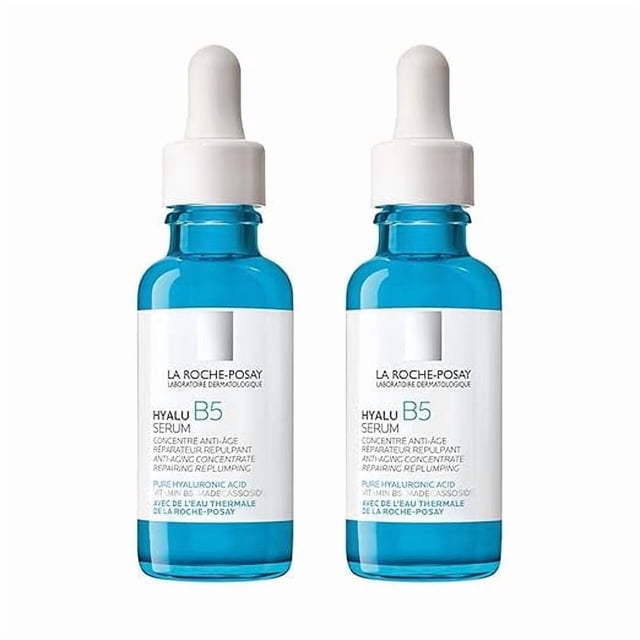 2 sueros de ácido hialurónico puro Hyalu B5 para rostro, vitamina B5 + ácido hialurónico + madecassoside 30 ml