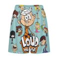 thumbnail image 5 of The Loud House Men's Short Pajama Pants Soft Trendy Sleep Shorts Breathable Ice Silk Lounge Shorts 2XL, 5 of 8
