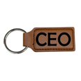 thumbnail image 2 of Keychain - Rectangle - CEO - Leather, 2 of 4