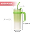 thumbnail image 3 of 40 OZ Tumbler with Handle Leak Proof Reusable Water Bottle, 3 of 8