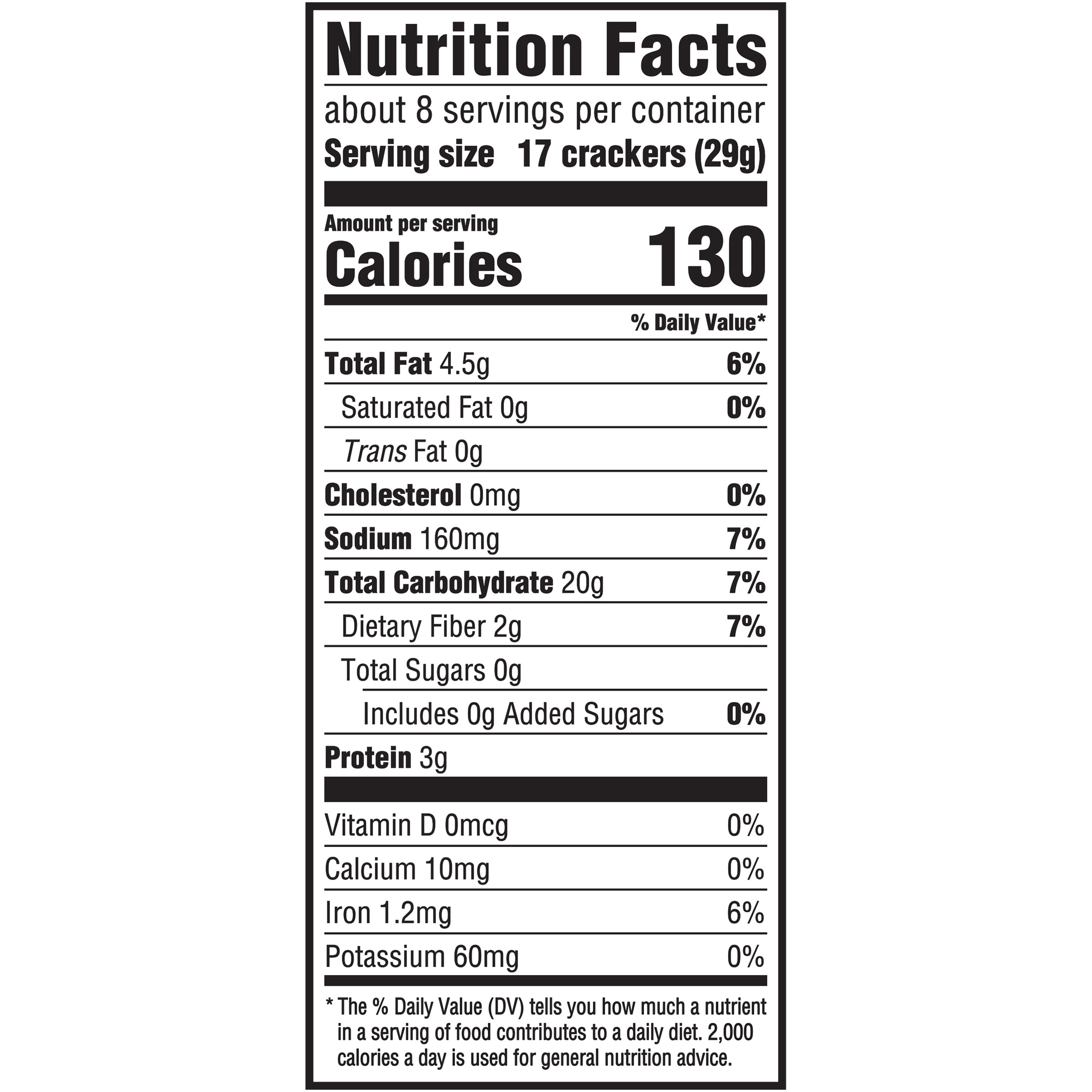 RITZ Toasted Pita Crackers, Original Flavor, 1 Bag (8 oz.)