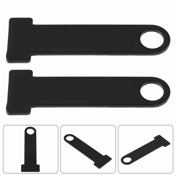 Candado en d para casco de acero paraaxidable para motocleta - compatible con ,, - negro