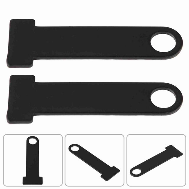 Candado en d para casco de acero paraaxidable para motocleta - compatible con ,, - negro