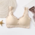 thumbnail image 2 of YABCSAZ Sports Bras for Women Seamless Wirless Padded Plus Size Bralettes Tank Tops Support Strappy Everyday Sleeping Underwire for Workout Yoga Running Gym, 2 of 5