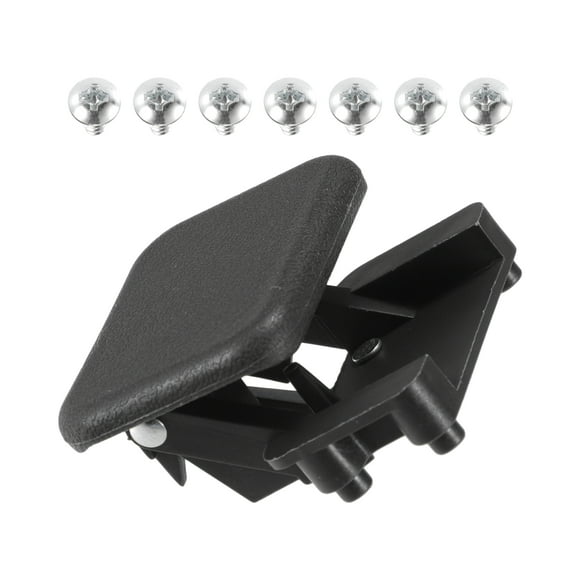 Unique Bargains Glove Box Lid Latch Lock Handle Cover Replacement for Chevy Tahoe for GMC Durable Plastic Black