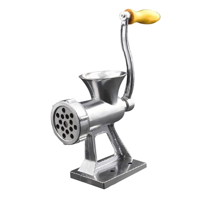 Hand Operated Crank Meat Mincer Cast Iron Pasta Maker Manual DIY