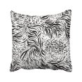 thumbnail image 1 of Funda de almohada exótica ABPHQTO Mixta Monocromo Animal Raster Resumen Gato Chic 45x45 cm, 1 of 1