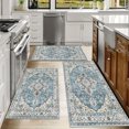 thumbnail image 6 of Kitchen Rugs Sets of 3 Non Slip Washable Kitchen Mats for Floor, Waterproof Kitchen Runner Rug, Floor Mat Carpet for Entryway, Laundry, Sink, Hallway, Bathroom, 6 of 10