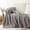 Light Grey, variant on Olive Green Chunky Knit Throw Blanket,Thick Warm Chenille Blanket for Living Room, Bedroom, 50"X60"