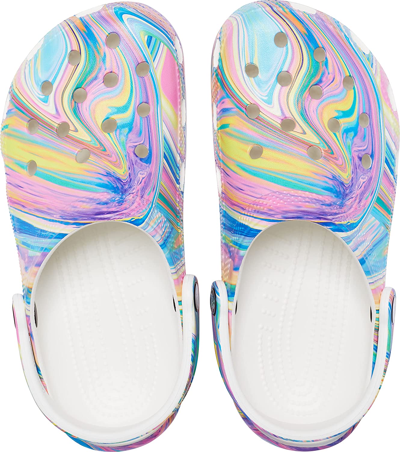 Crocs pastel swirl Clearance
