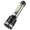 thumbnail image 2 of High Lumens Flashlight | Super Bright LED Torch – Rechargeable Aluminum Alloy | USB Fast Charging | Waterproof, Slip Resistant | Compact 9.65 Inch | For Outdoor Camping, Hiking – 1 Pack, 2 of 8
